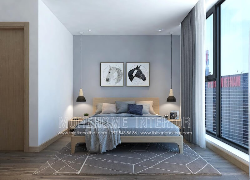 Giường ngủ gỗ công nghiệp Giường ngủ gỗ công nghiệp