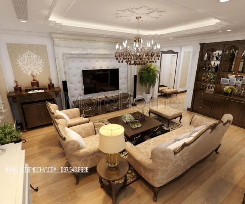 Sofa tân cổ điển Sofa tân cổ điển