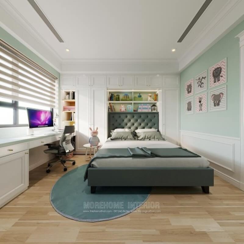 Nội thất phòng ngủ chung cư phong cách hiện đại Mẫu nội thất chung cư đẹp