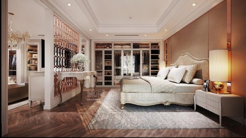 Thiết kế nội thất phòng ngủ master phong cách đương đại đẹp, sang trọng cho biệt thự, nhà phố, chung cư cao cấp. thiết kế phòng ngủ