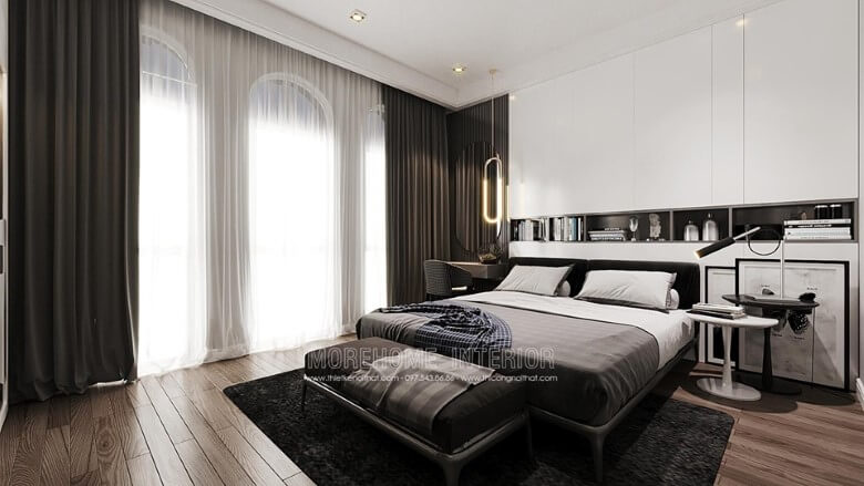 Giường ngủ chung cư hiện đại Giường ngủ chung cư hiện đại