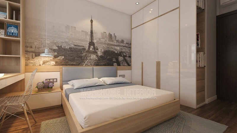 Giường ngủ chung cư hiện đại Giường ngủ chung cư hiện đại