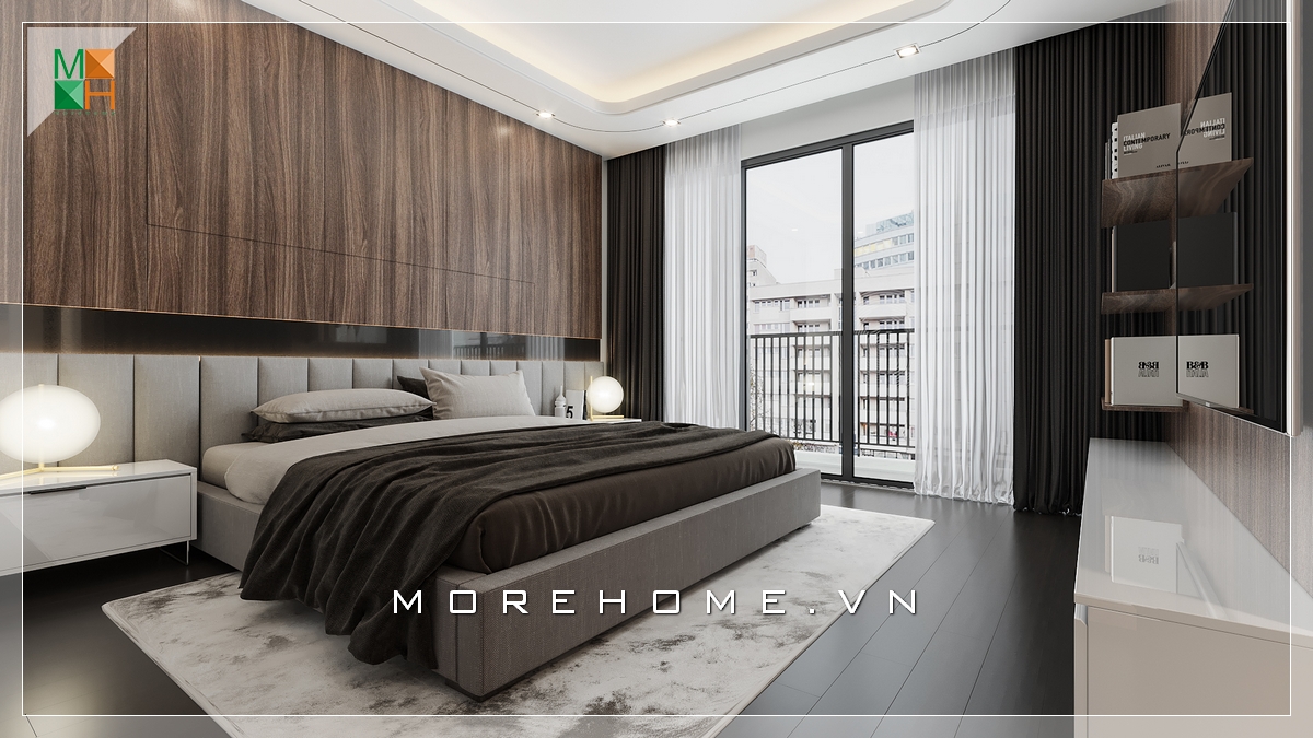 Giường ngủ chung cư hiện đại Giường ngủ chung cư hiện đại