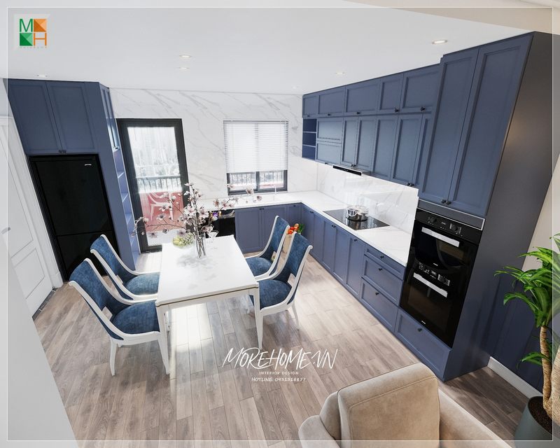 Gợi ý mẫu thiết kế phòng bếp cho chung cư, nhà phố, biệt thự phong cách hiện đại