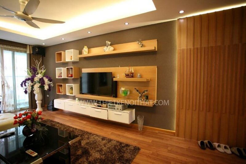 Không gian phòng khách hiện đại của chung cư Imperia Garden