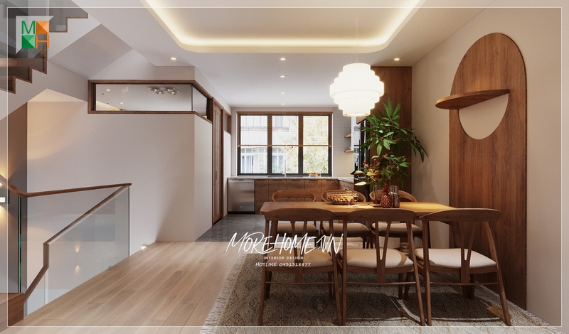 Bộ bàn ăn 6 ghế gỗ có đệm da hiện đại sử dụng tiện nghi, thoải mái cho quá trình thưởng thức món ăn, thẩm mỹ không gian cao.